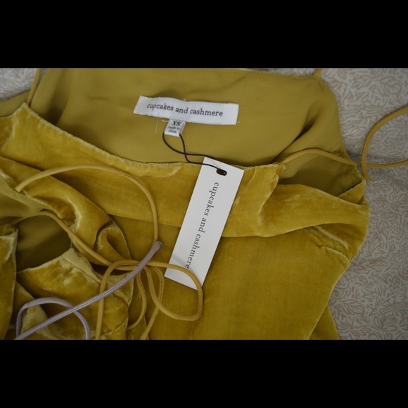 Cupcakes and Cashmere Janika Velvet Tank Top - Picture 8 of 8